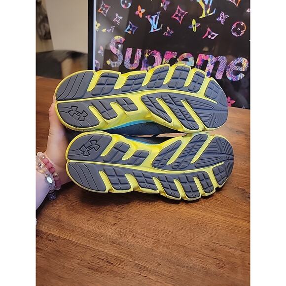 Under Armour Womens Micro G Assert V 1252307-040 Gray Running Shoes Sneakers 10 - Picture 5 of 11